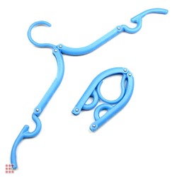 Портативная складная пластиковая вешалка