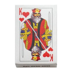 Карты игральные классические 54 шт. с пластик.покрытием PC54_2939
