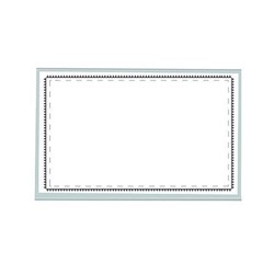 Бейдж (нагрудная этикетка)  горизонтальный 57х90 мм 91632 Centrum