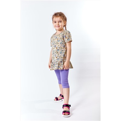 Костюм туника и велосипедки М222049б