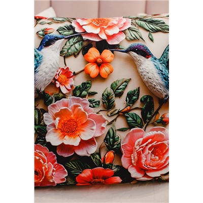 Наволочка декоративная декоративная 1 шт 3D эффект НАТАЛИ, 1209564