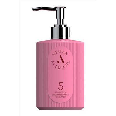 AllMasil Шампунь для окрашенных волос с пробиотиками защита цвета / 5 Probiotics Color Radiance Shampoo, 500 мл KRISTALLER, 1110520