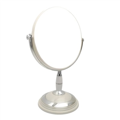 Rama Rose Зеркало косметическое настольное двустороннее K-441, 18 см 15420