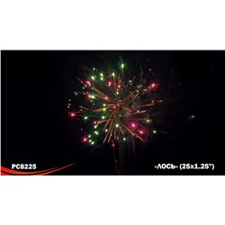 Фейерверк РС8225 Лось (1,25" х 25)