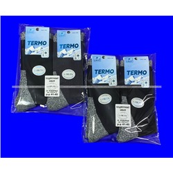 2 ПАРЫ - ПОДАРОЧНЫЙ НАБОР LIMAX ТЕРМОноски мужские махровый след арт. 65015