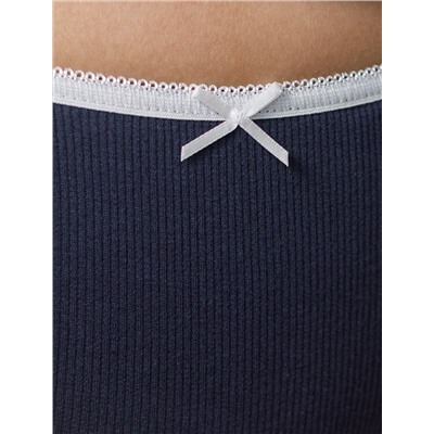 Трусы слипы со средней посадкой из эластичного трикотажа кашкорсе