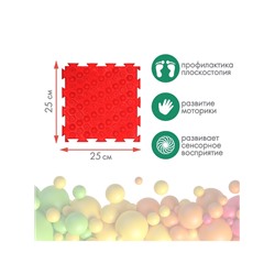 Модульный массажный коврик ОРТОДОН, набор №7 «Бодрость»