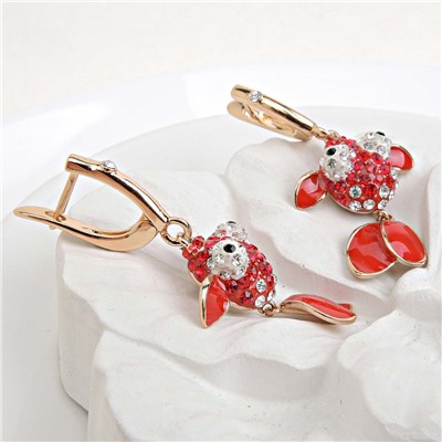 Акц -12% Серьги с английским замком арт. GR11 0066-2 (id 233489)