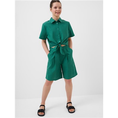 Комплект текстильный для девочек: рубашка, шорты