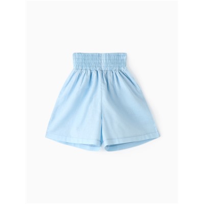 Шорты для девочки MINAKU, голубые, рост 152 см