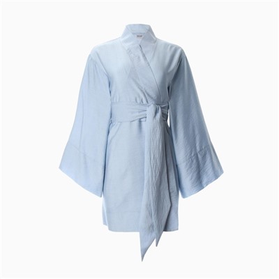 Платье мини женское MINAKU: Enjoy, голубое, размер 46-48