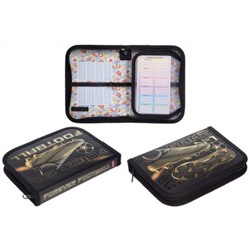 Пенал 2-х ств. 190х130 мм "Футбол навсегда" с откидной планкой (089060) 46091 Хатбер