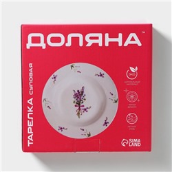 УЦЕНКА Тарелка суповая «Пташка» 20.2×3 см