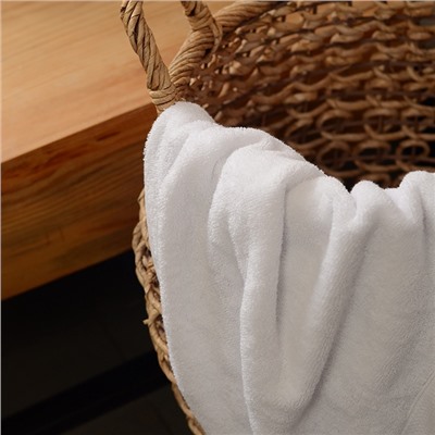 Полотенце махровое SL HOME: Classic «Блан де Блан», 100×180 см, хлопок 100%, белое