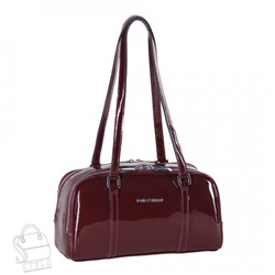 Сумка женская кожаная 5113P wine red Polina&Eiterou