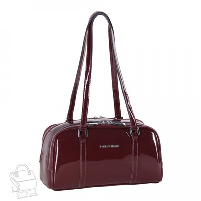 Сумка женская кожаная 5113P wine red Polina&Eiterou