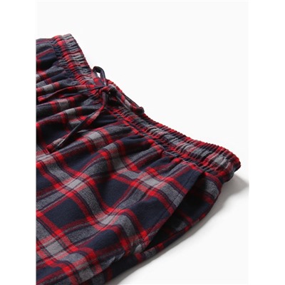 Пижама женская (рубашка, брюки) KAFTAN, размер 44-46, синяя