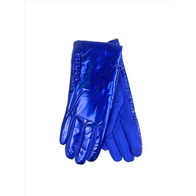 Перчатки осенние утепленные, цвет синий