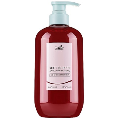 LADOR ROOT RE-BOOT Шампунь с женьшенем для роста волос Red Ginseng & Beer Yeast 800 мл