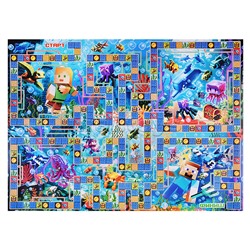 Настольная игра-ходилка "По мотивам Minecraft"