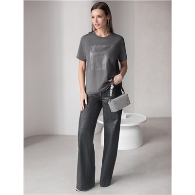 VILATTE Футболка D49.124