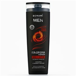 Гель для душа бодрящий For men, сила и энергия, 400 мл, BONAMI