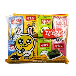 Хрустящая морская капуста Kakao Friends (рандомный персонаж), Корея, 4 г