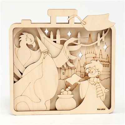 Роспись по дереву на новый год «Волшебство», набор для творчества