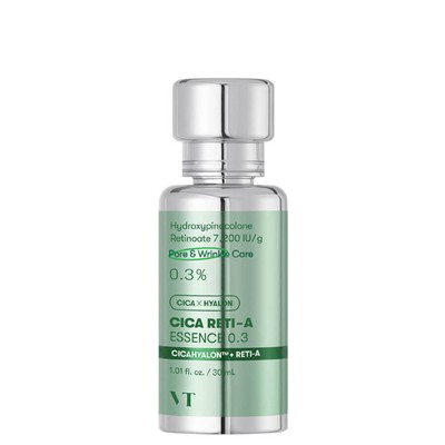 VT Cosmetics Бустер-эссенция с ретинолом и центеллой Cica Reti-A Essence 0.3