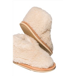 Обувь домашняя Бабуши из овечьего меха на трикотажной основе НАТАЛИ, 745711