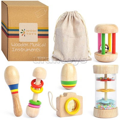 Набор погремушек "Счастливый малыш"