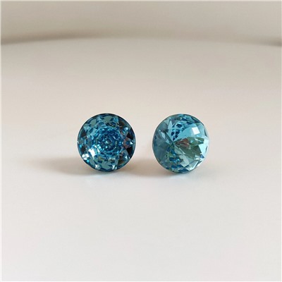 Серьги с кристаллами Swarovski