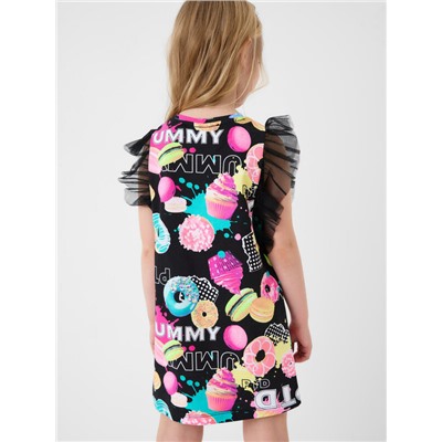 Платье трикотажное для девочек