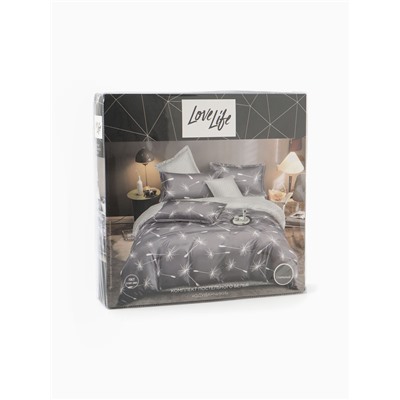 Постельное бельё евро LoveLife «Одуванчики», микрофибра