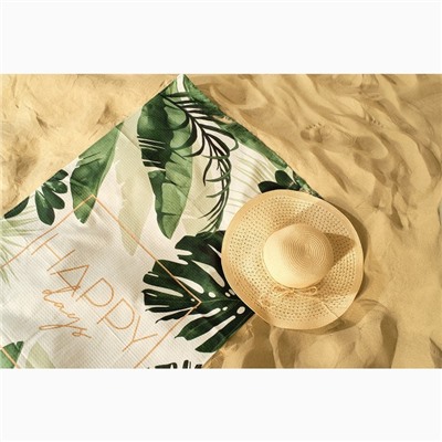 Полотенце пляжное «Этель» Happy days, 70×146 см, хлопок 100%