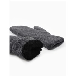 Варежки мужские MINAKU, размер 25, серые