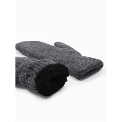 Варежки мужские MINAKU, размер 25, серые