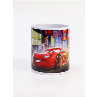 Кружка керамическая «Молния Маккуин», 320 мл, Тачки