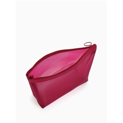 Косметичка Classic, сетка, на молнии, бордовая