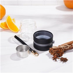 УЦЕНКА Термос-заварник чайный «Король Лев», с силиконовой ручкой, 290 мл