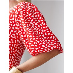 Платье женское красный