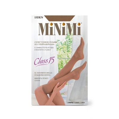 Гольфы полиамид, Minimi, Class 15 г