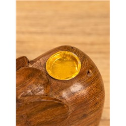 Подставка под благовония «Слоник», 6.5×10×4.5 см, дерево шишам
