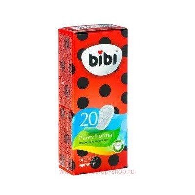 Прокладки BiBi ежедневные Panty Normal 20 шт 6951