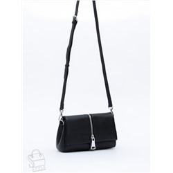 Сумка женская кожаная 1143TH black Polina&Eiterou