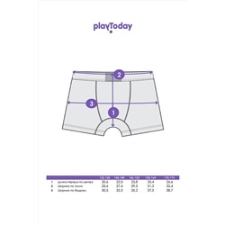 Трусы, 2 шт. PLAYTODAY, 1127781