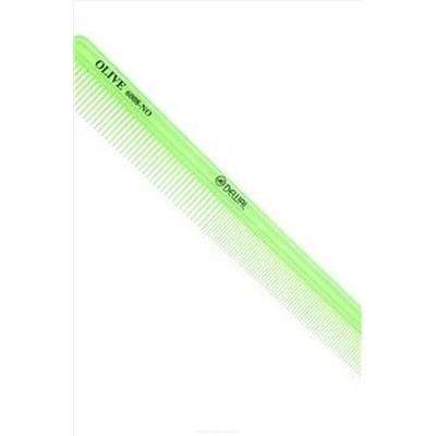 Dewal Гребень для волос / Olive CO-6008, пластик, 21,5 см, зеленый KRISTALLER, 1106143