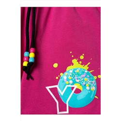 Шорты трикотажные для девочек, 2 шт в комплекте PLAYTODAY, 1240332