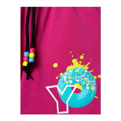 Шорты трикотажные для девочек, 2 шт в комплекте PLAYTODAY, 1240332