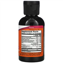 Now Foods, Жидкий B-12, B-комплекс, 2 жидк. унц. (59 мл)